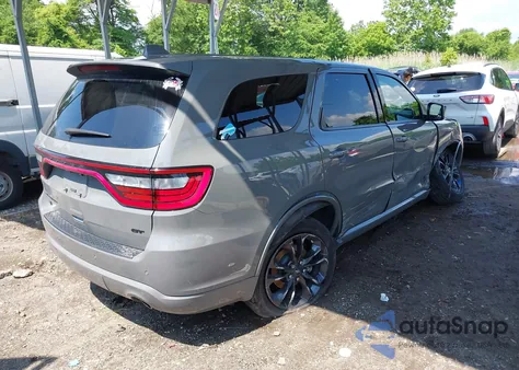 2021 Dodge Durango Gt из США, поврежденный, VIN 1C4RDJDG4MC751809